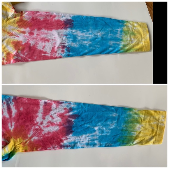 🇨🇦NWOT Whistler BC Canada Tie Dye Long Sleeved T-shirt.  Unisex ~ size L - Picture 4 of 6